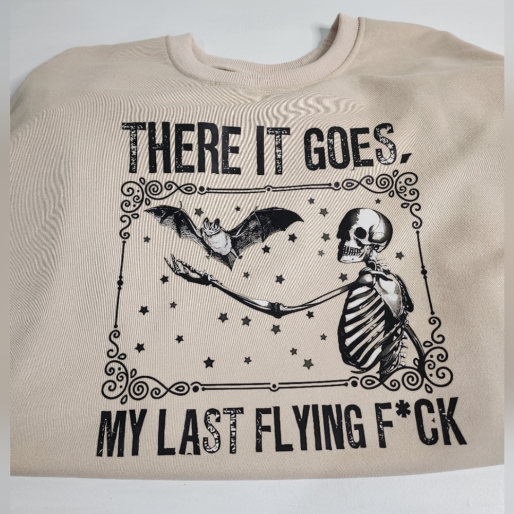 Womens Graphic Crew Neck Sweater